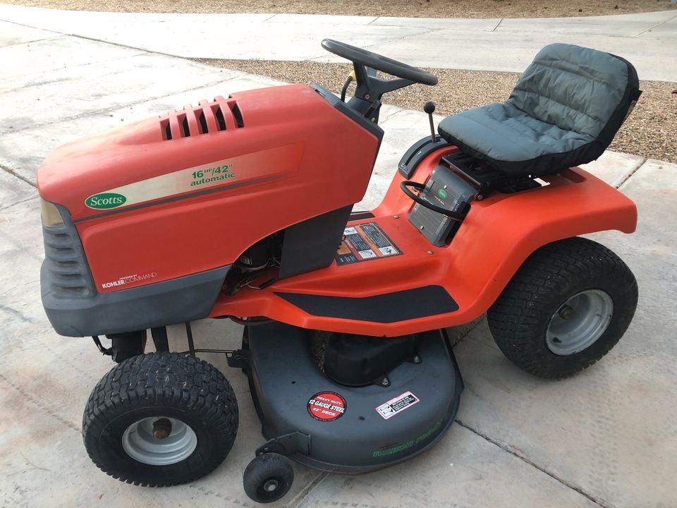 1642H riding mower