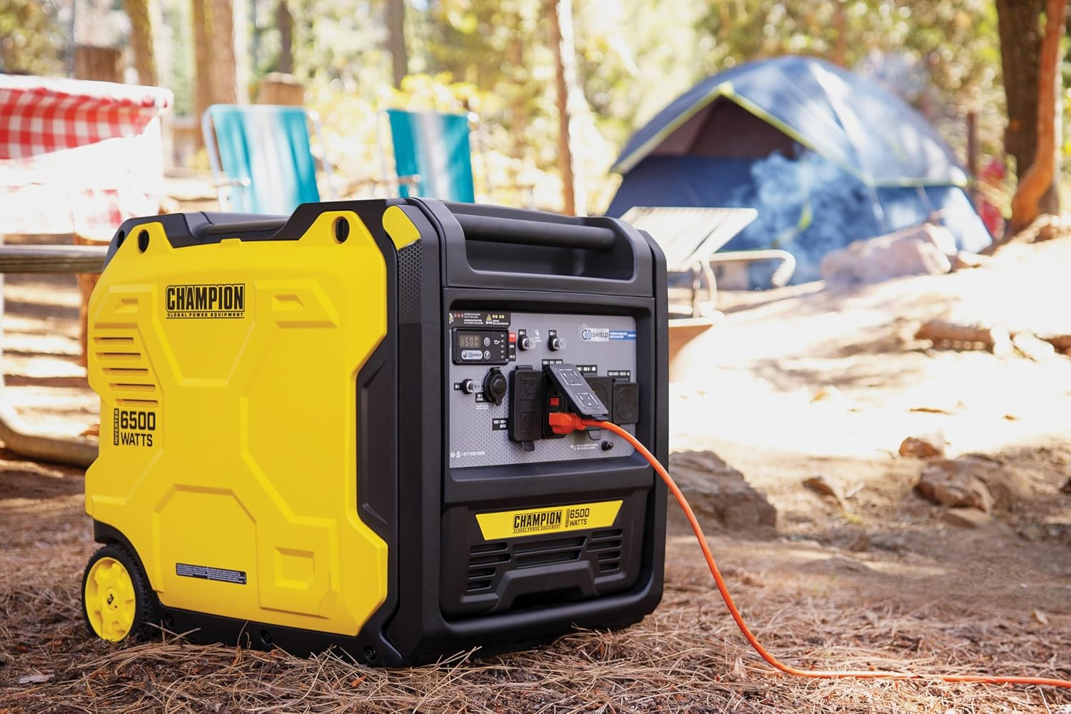 Champion Power Equipment 6500-Watt RV Ready Portable Inverter Generator with Quiet Technology and CO Shield