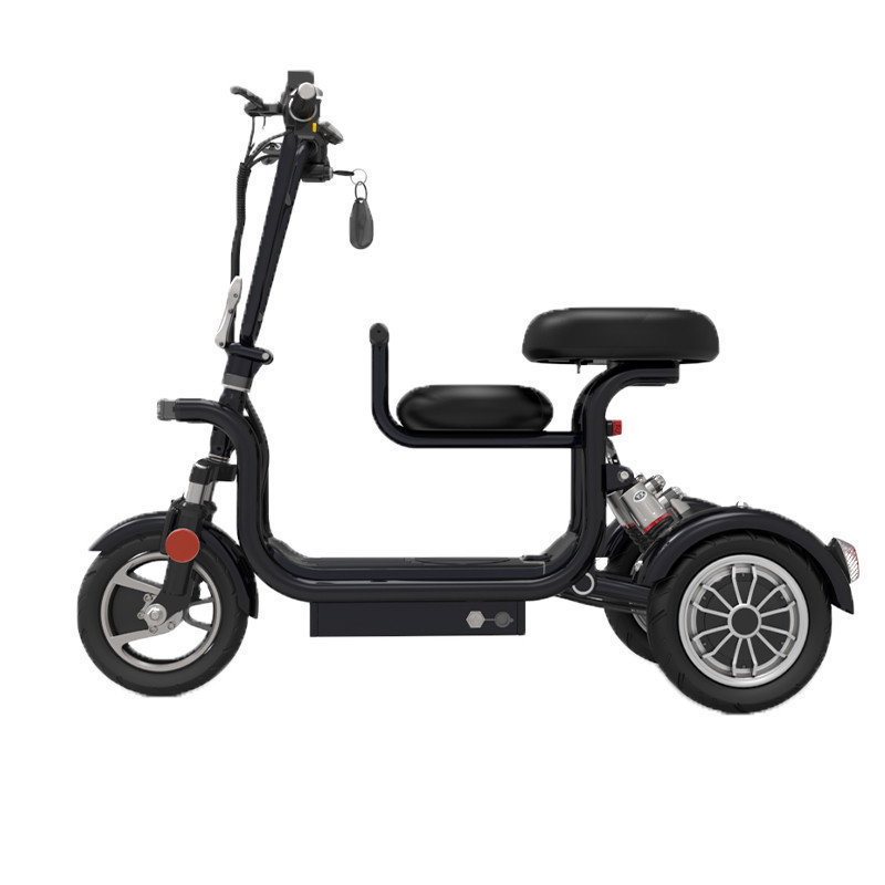 Suitable for home travel light tricycle electric scooter 3 wheel powered adult scooter