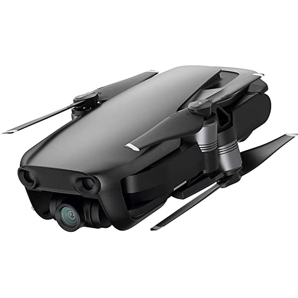DJI Mavic Air Quadcopter with Remote Controller - Onyx Black Black Base