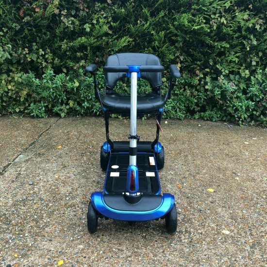 SOLAX GENIE BLUE MANUAL FOLDING MOBILITY BOOT SCOOTER FULLY SERVICED