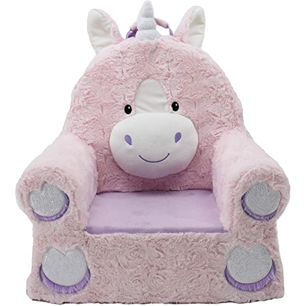 Soft Landing Fox Sweet Seats | Premium Character Chair with Carrying Handle & Side Pockets – Orange