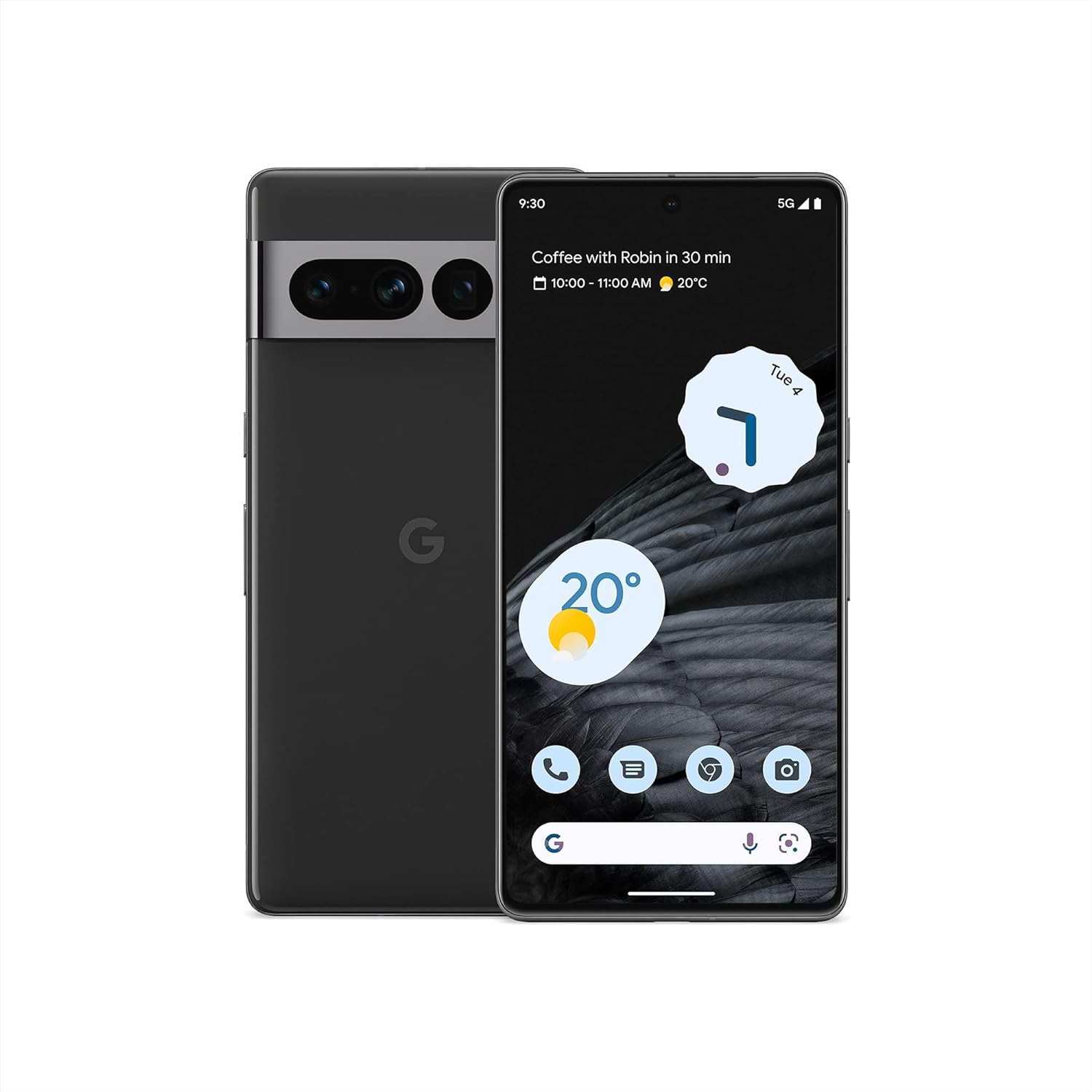 Google Pixel 7 Pro - Android 5G smartphone with telephoto lens, wide Angle lens
