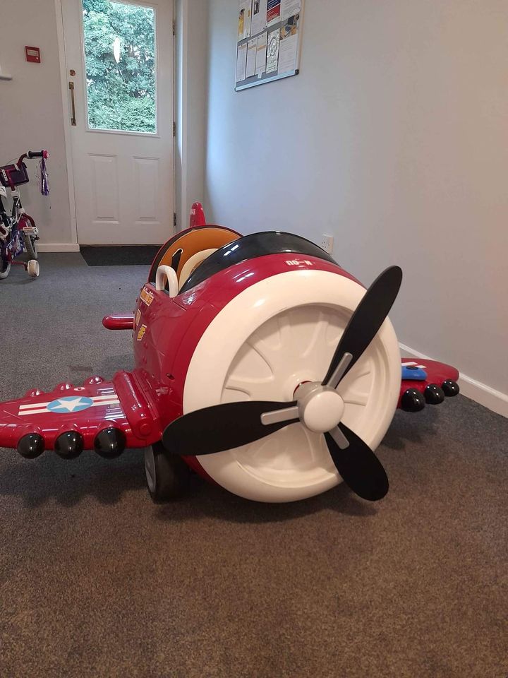 12v Ride On Airplane