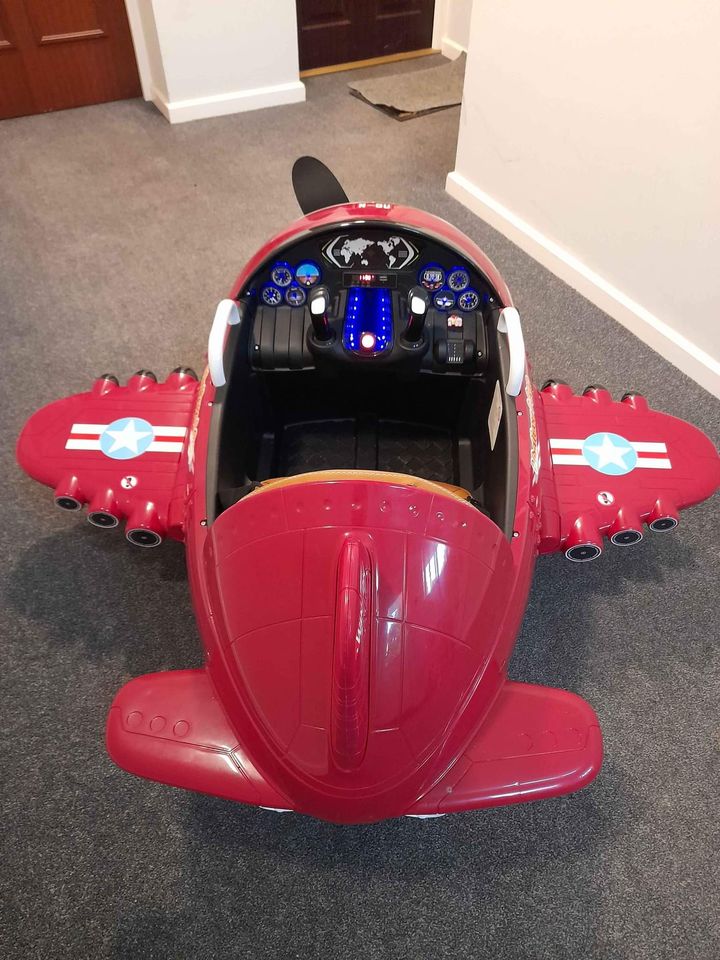 12v Ride On Airplane