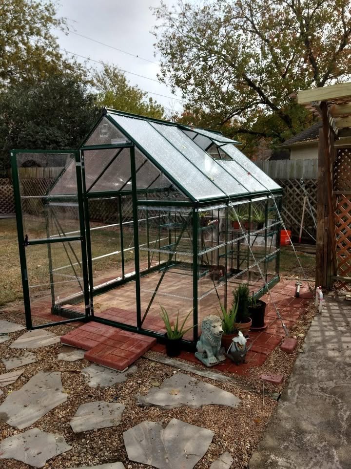 Canopia Hybrid 6' x 8' Greenhouse - Forest Green